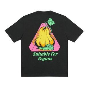 PALACE Nein Cheese Nein Egg T-shirt Black